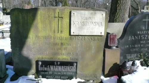 Grób L.Warwasińskiego