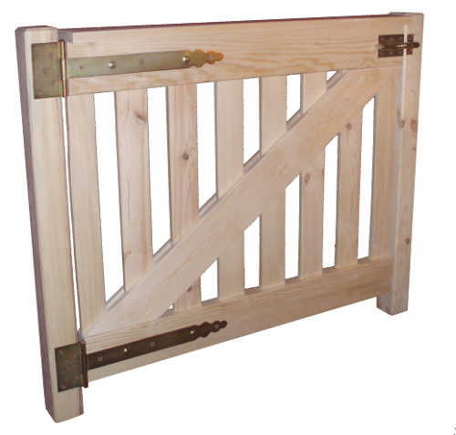 solid wood baby gate