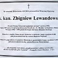 Klepsydra ks.kan Zbigniew Lewandowski 1922 2016 #Miescisko #Kłecko