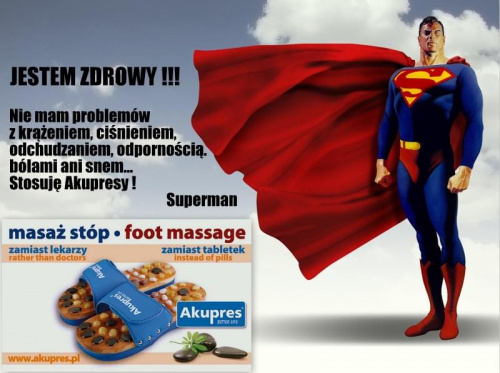 Akupres - Superman poleca :) #footmassage #masażstóp #masazstop